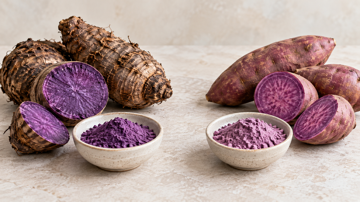 Ube vs. Purple Sweet Potato: What's the Difference?