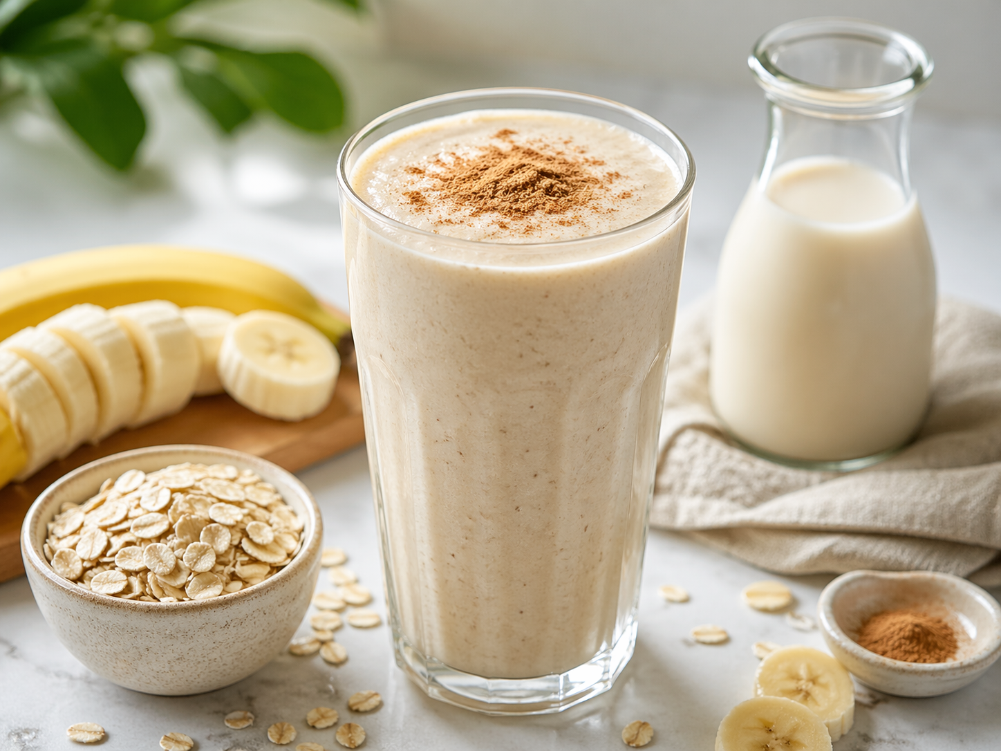 Creamy Mung Bean Protein Smoothie