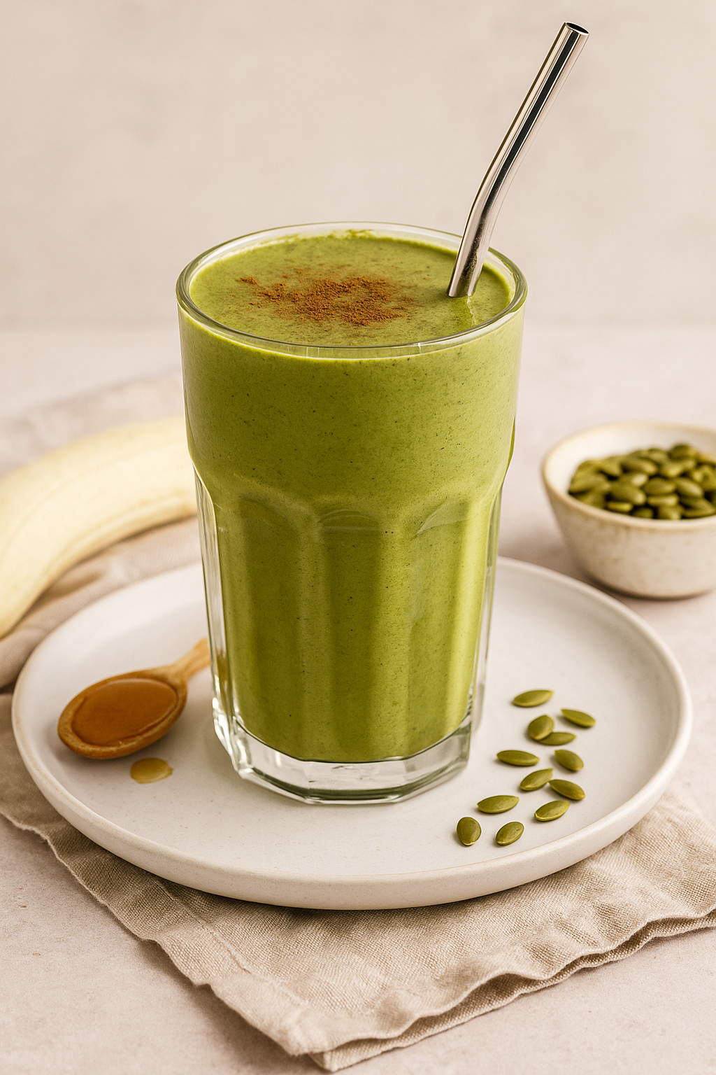 Pumpkin Power Smoothie: A Clean & Energizing Protein Boost
