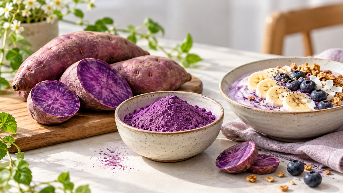 Eating Less on GLP-1? How Purple Sweet Potato Powder Can Add Plant Variety