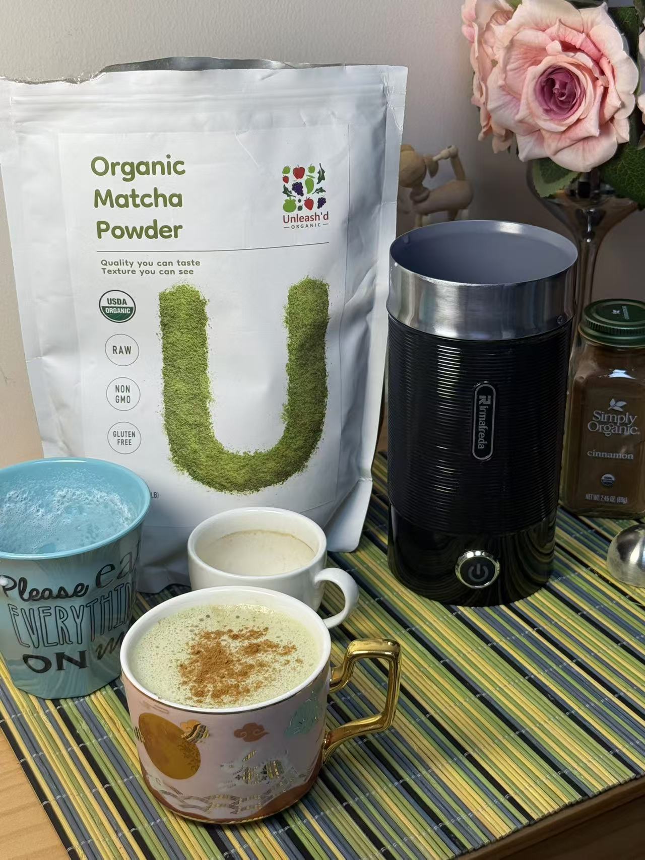 Rich Organic Matcha Latte Recipe