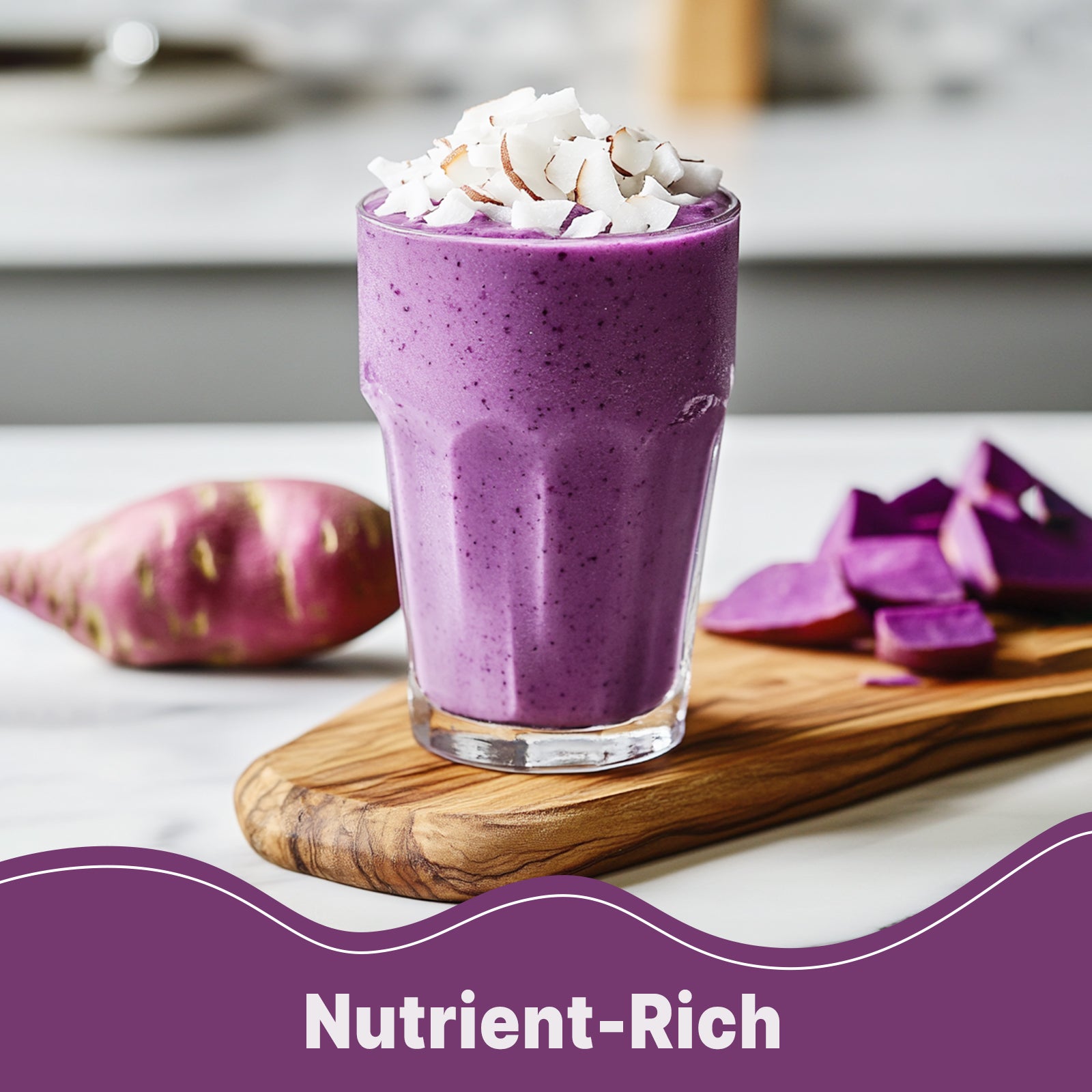 Organic Purple Sweet Potato Powder 16 oz