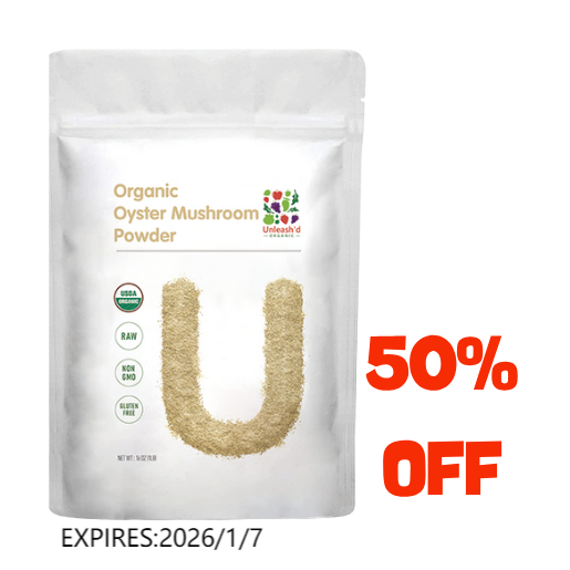 Organic Oyster Mushroom Powder 16 Ounce
