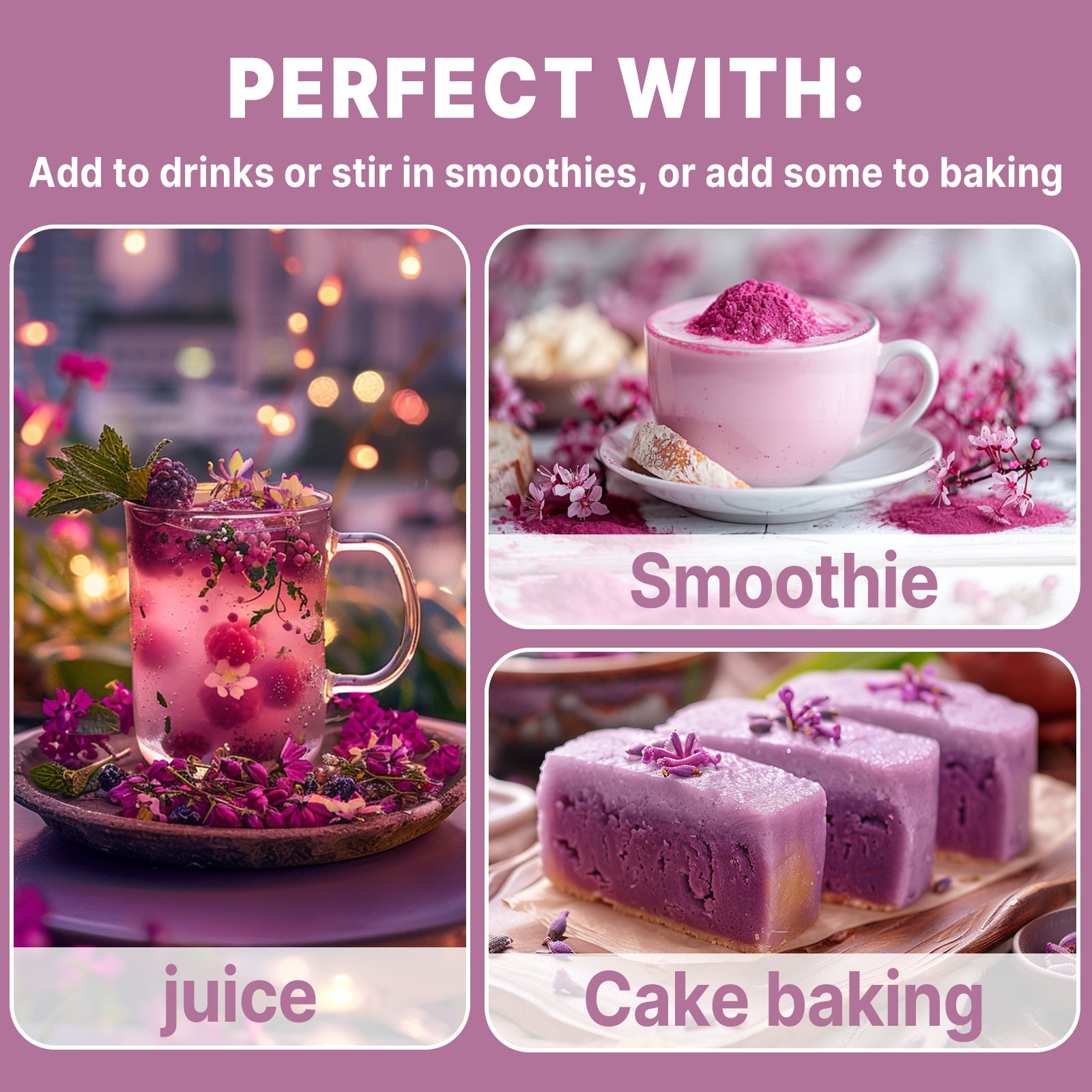 Organic Mulberry Juice Powder 16 Ounce