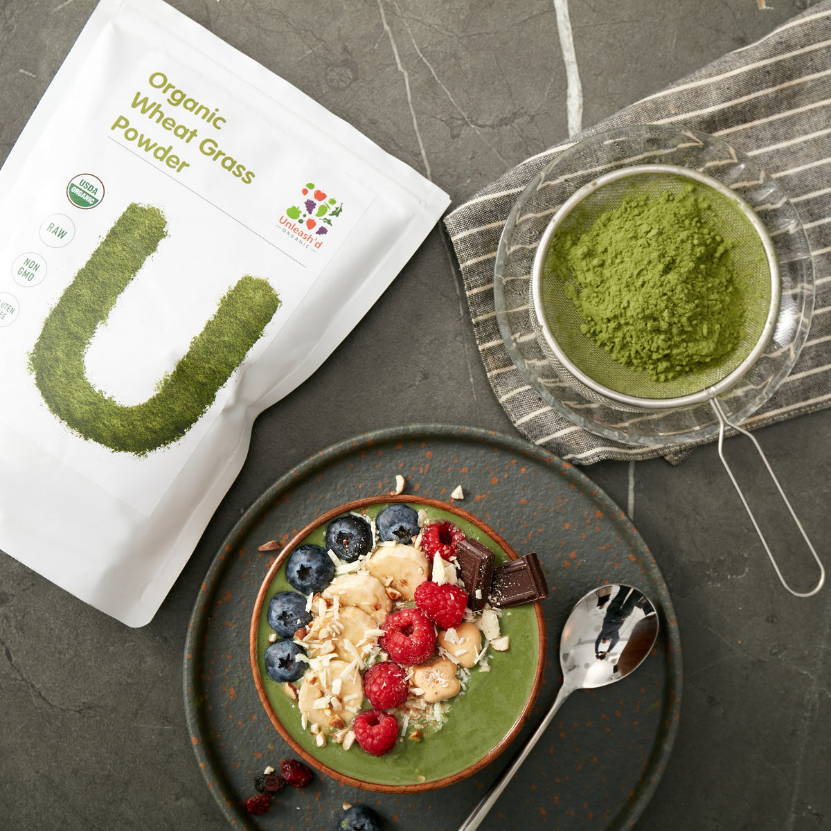 Organic Wheatgrass Powder 16 oz
