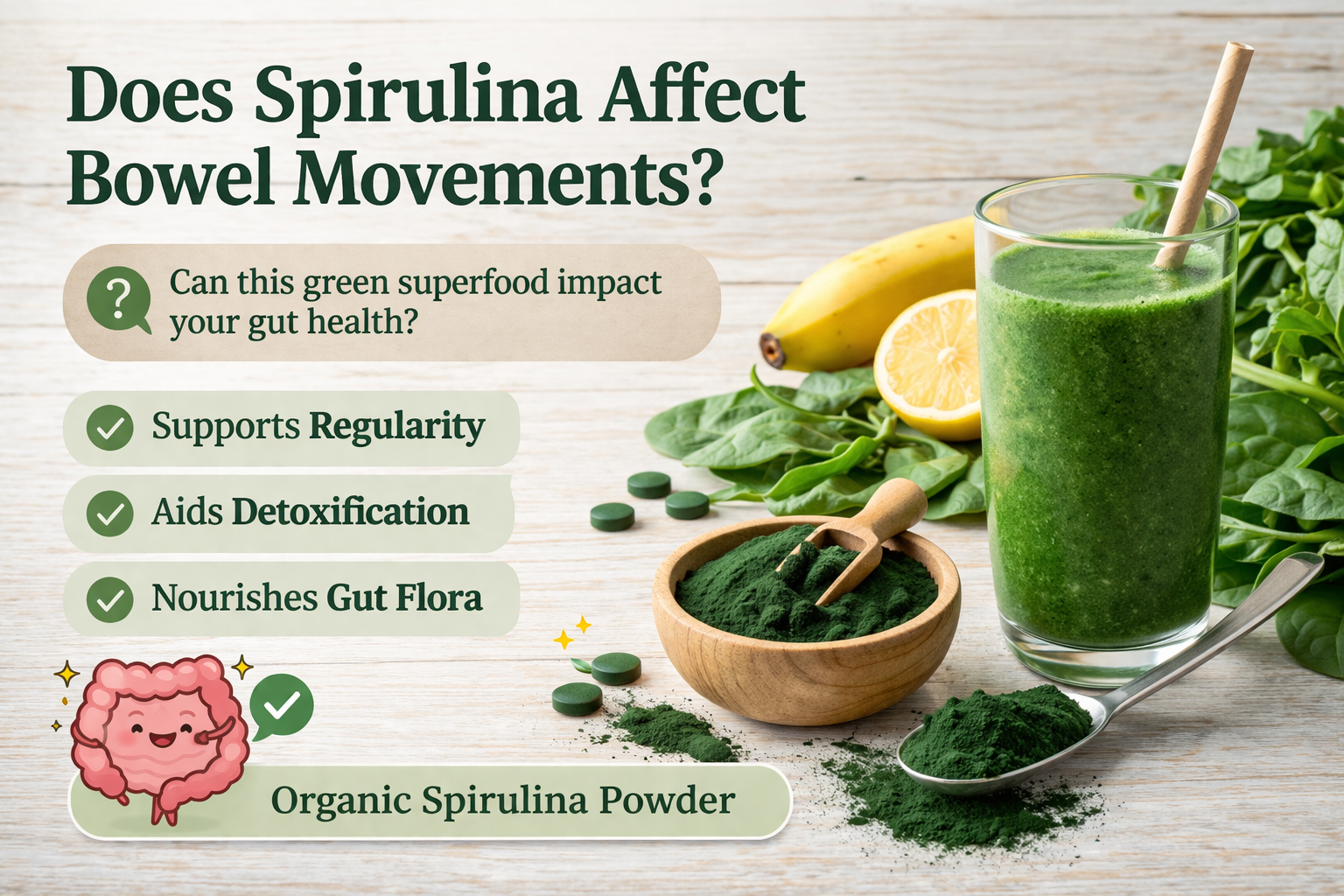 Does Spirulina Affect Bowel Movements?