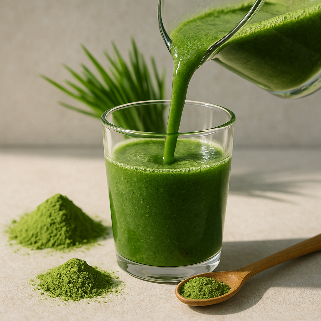 Can I Drink Barley Grass Before Bed?