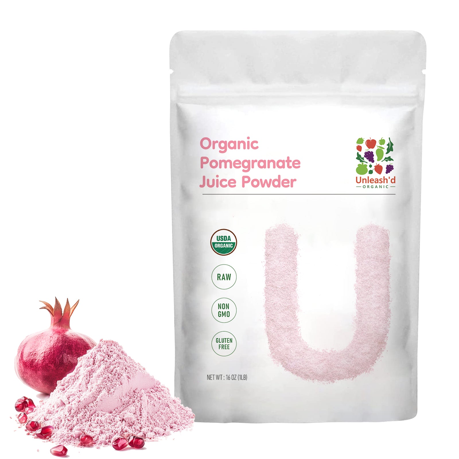 Organic Pomegranate Juice Powder 16 oz