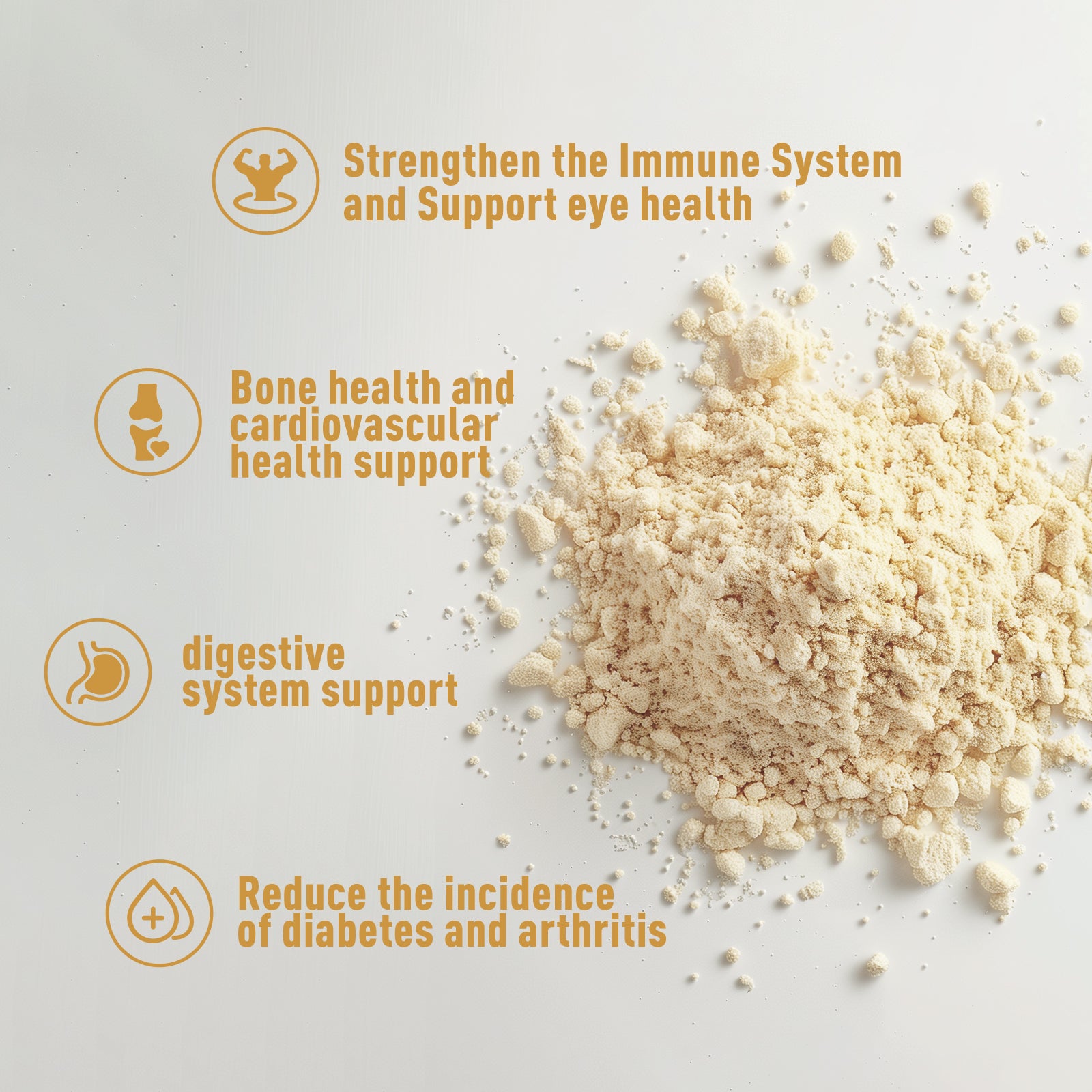 Organic 2-Pack Cauliflower Powder（16oz）