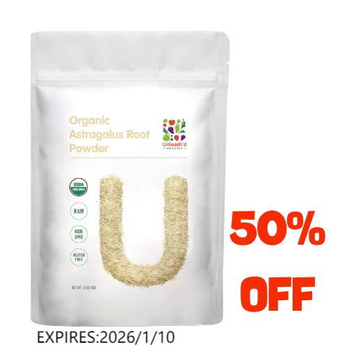 Organic Astragalus Root Powder 16 Ounce