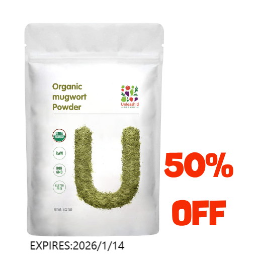 Organic Mugwort Powder 16 Ounce