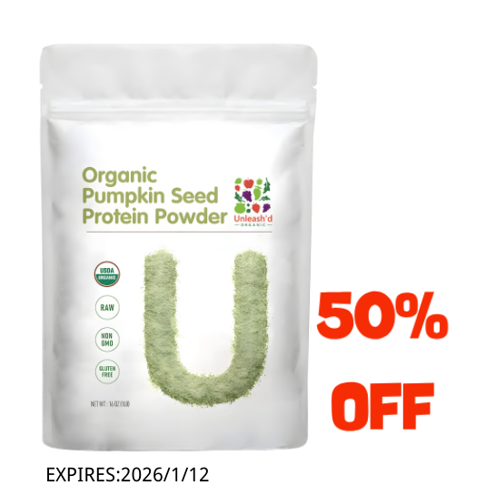Organic Pumpkin Seed Protein Powder 16 Ounce