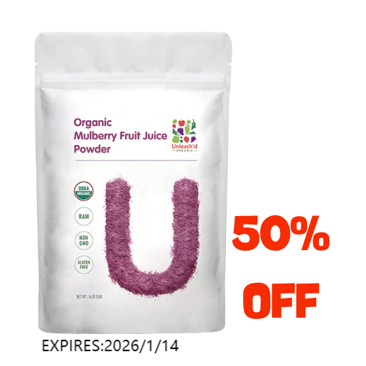 Organic  Mulberry Juice Powder 16 Ounce