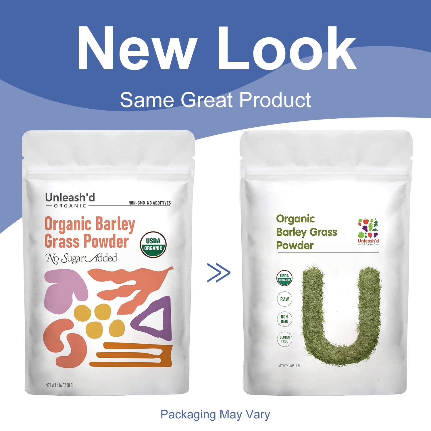 Organic Barley Grass Powder 16 Ounce